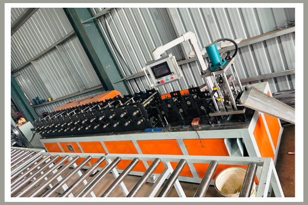 Roll forming crimping machine